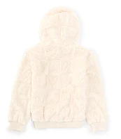 Xtraordinary Big Girls 7-16 Long Sleeve Faux-Fur Hoodie