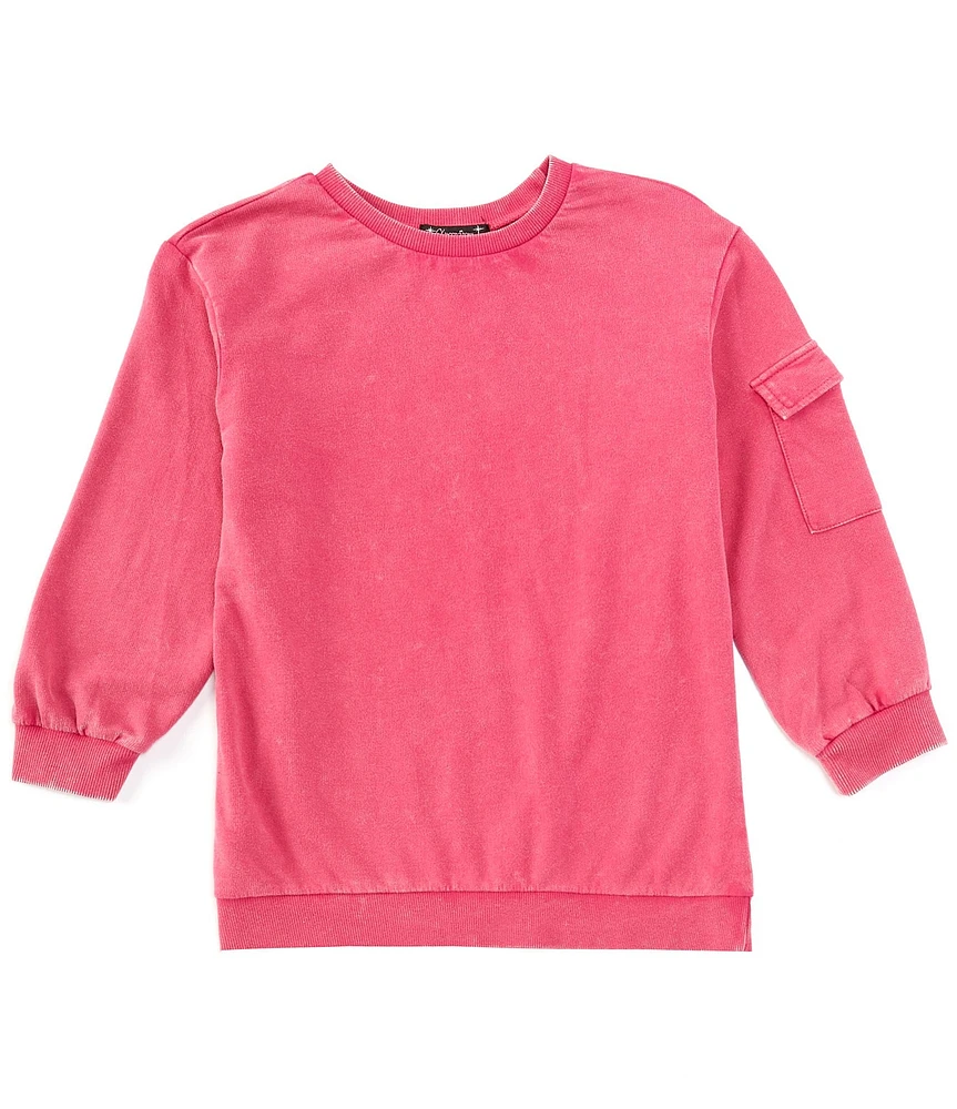 Xtraordinary Big Girls 7-16 Long-Sleeve Pocket Sweatshirt