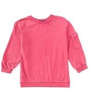 Xtraordinary Big Girls 7-16 Long-Sleeve Pocket Sweatshirt