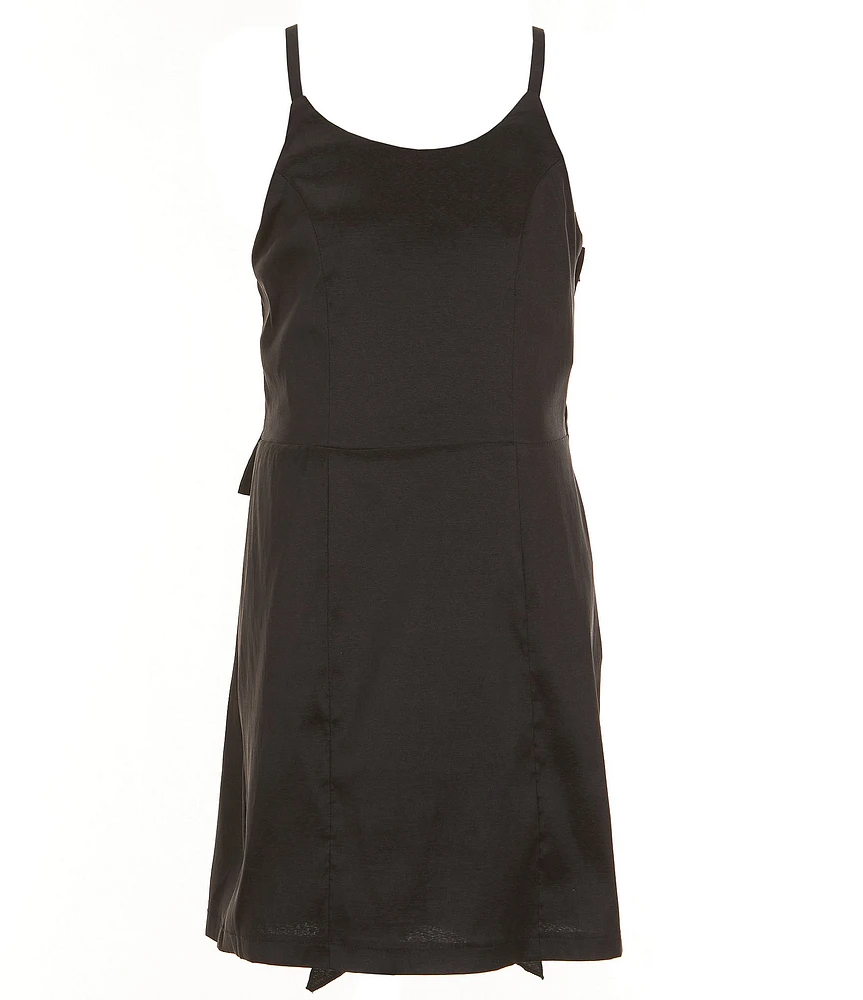 Xtraordinary Big Girls 7-16 Sleeveless Bow-Back Taffeta Dress