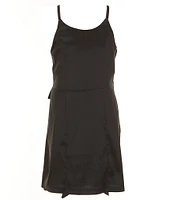 Xtraordinary Big Girls 7-16 Sleeveless Bow-Back Taffeta Dress