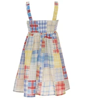 Xtraordinary Big Girls 7-16 Sleeveless Mixed-Plaid A-Line Dress