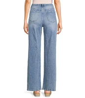 YMI Jeanswear Bella High Rise Wide Leg Jeans