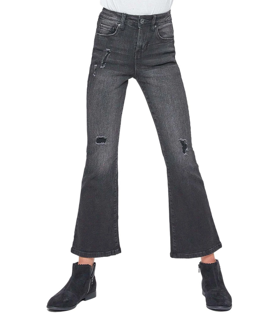 YMI Jeanswear Big Girls 7-14 Bell Bottom Essential Clean Hem Jeans