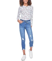 YMI Jeanswear Big Girls 7-14 WannaBettaFit Ankle Jeans