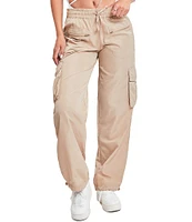 YMI Jeanswear High Rise Bungee Cord Hem Cargo Pants