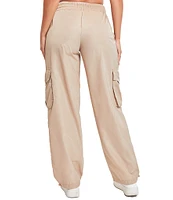 YMI Jeanswear High Rise Bungee Cord Hem Cargo Pants