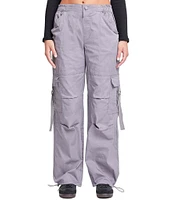 YMI Jeanswear High Rise Drawstring Hem Relaxed Cargo Pants