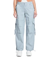 YMI Jeanswear High Rise Drawstring Hem Relaxed Cargo Pants