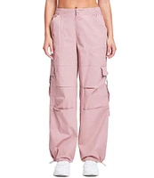 YMI Jeanswear High Rise Drawstring Hem Relaxed Cargo Pants