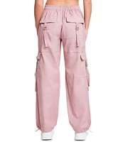 YMI Jeanswear High Rise Drawstring Hem Relaxed Cargo Pants