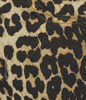 YMI Jeanswear High Rise Leopard Print Shorts