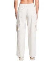 YMI Jeanswear High Rise Relaxed Straight Leg Cargo Pants