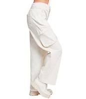 YMI Jeanswear High Rise Relaxed Straight Leg Cargo Pants