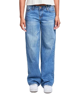 YMI Jeanswear Low Rise Wide Leg Jeans