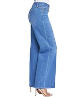 YMI Jeanswear Low Rise Wide Leg Jeans