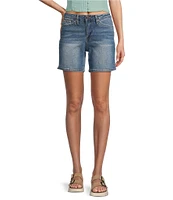 YMI Jeanswear Mid Rise 5-Pocket Shorts