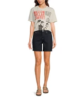 YMI Jeanswear Mid Rise 5-Pocket Shorts