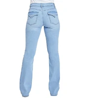 YMI Jeanswear Mid Rise Back Flap Pocket Bootcut Jeans