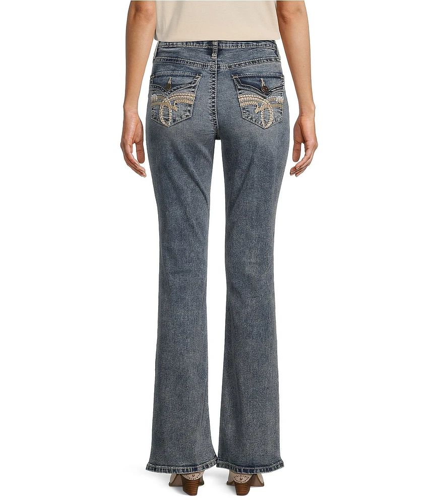 YMI Jeanswear Mid Rise Bootcut Jeans