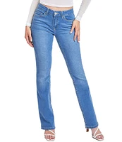 YMI Jeanswear Mid Rise Back Flap Pocket Bootcut Jeans