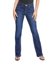 YMI Jeanswear Mid Rise Back Flap Pocket Bootcut Jeans