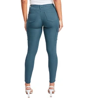 YMI Jeanswear Mid Rise Hyperstretch Skinny Cargo Jeans