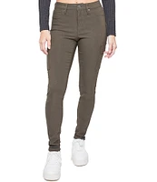 YMI Jeanswear Mid Rise Hyperstretch Skinny Cargo Jeans