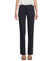 YMI Jeanswear Mid Rise Straight Leg Twill Trouser Pants