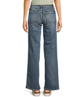 YMI Jeanswear Mid Rise Wide Leg Jeans