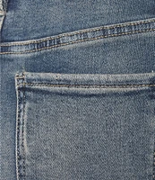 YMI Jeanswear Mid Rise Wide Leg Jeans