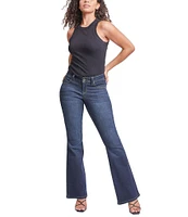 YMI Jeanswear WBB Repreve Low Rise Flare Jeans