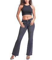 YMI Jeanswear WBB Repreve Low Rise Flare Jeans