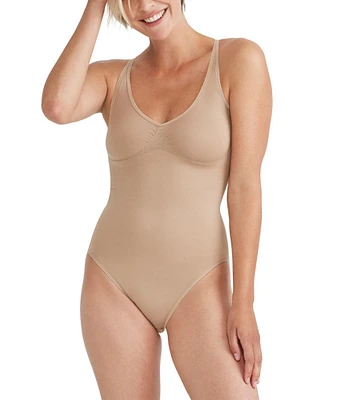 Yummie Bella Seamless Convertible V-Neck Shaping Bodysuit