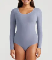 Yummie Long Sleeve Brief Back Shaping Bodysuit