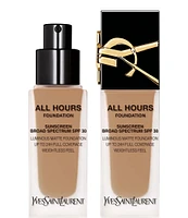 Yves Saint Laurent Beaute All Hours Luminous Matte Foundation 24H Longwear SPF 30 with Hyaluronic Acid