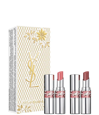 Yves Saint Laurent Beaute Loveshine Lip Oil Stick Duo Gift Set