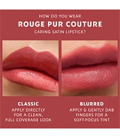 Yves Saint Laurent Beaute Rouge Pur Couture Caring Satin Lipstick