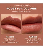 Yves Saint Laurent Beaute Rouge Pur Couture Caring Satin Lipstick