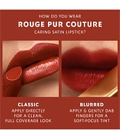 Yves Saint Laurent Beaute Rouge Pur Couture Caring Satin Lipstick