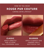 Yves Saint Laurent Beaute Rouge Pur Couture Caring Satin Lipstick