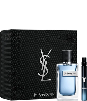 Yves Saint Laurent Beaute Y Eau de Toilette for Men 2-Piece Gift Set