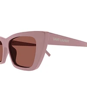 Saint Laurent Women's New Wave 55mm Cat Eye Sunglasses