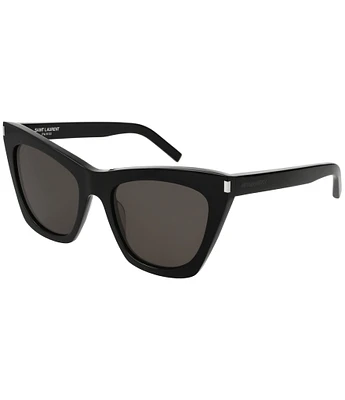 Saint Laurent Oversize Thick Rim Cat Eye Sunglasses