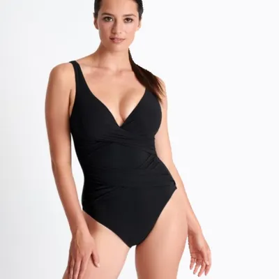 Classic One-Piece in Caviar by Shan Swim