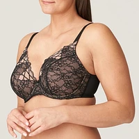 Livonia Triangle Bra in Black by Prima Donna