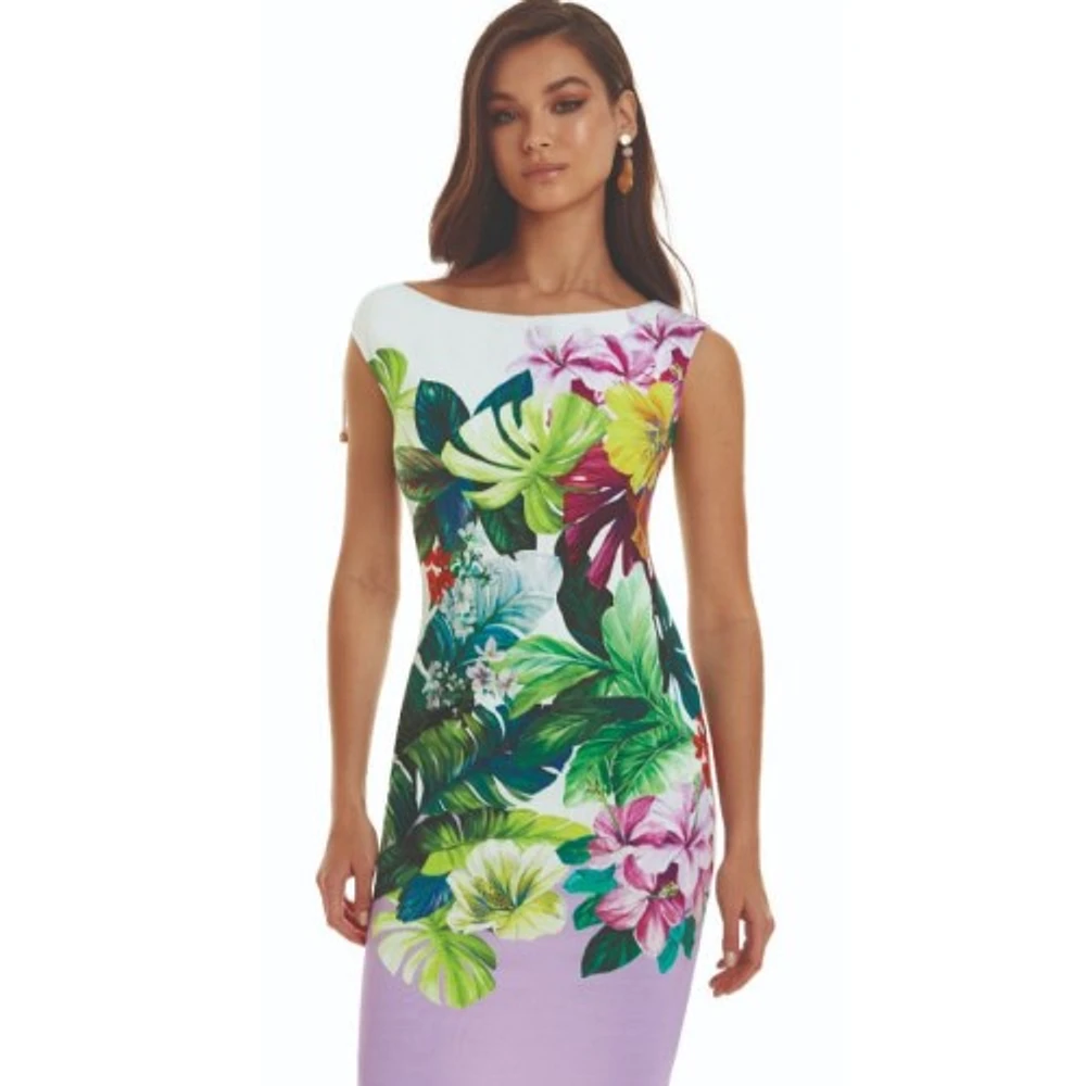 Tropic Summer Dress in Ocean by Roidal