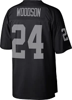 Mitchell & Ness Men's Oakland Raiders Charles Woodson #24 Black 1998 Throwback Jersey