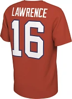 Nike Men's Clemson Tigers Trevor Lawrence #16 Orange Football Jersey T-Shirt