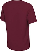 Nike Men's Arkansas Razorbacks Cardinal Gloss Logo Basketball T-Shirt